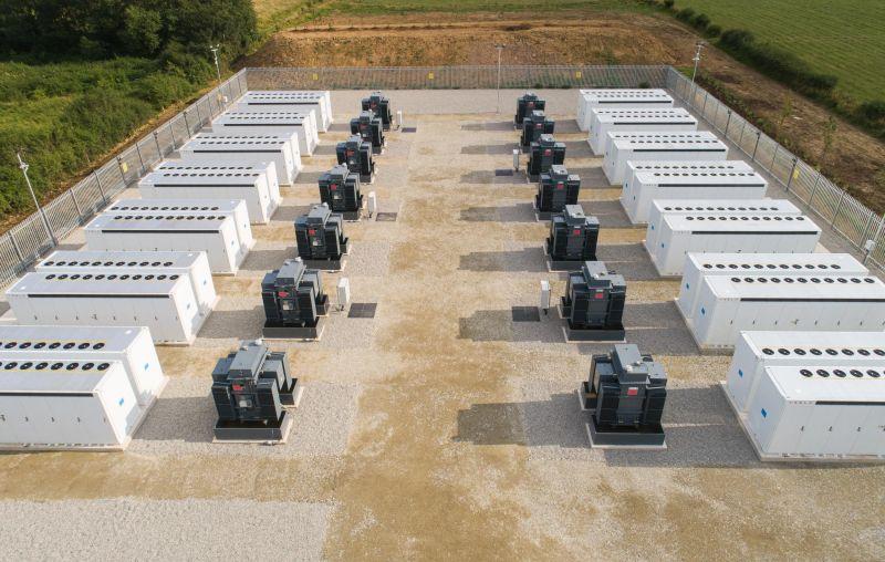 Aspiravi batterijpark in Brecht